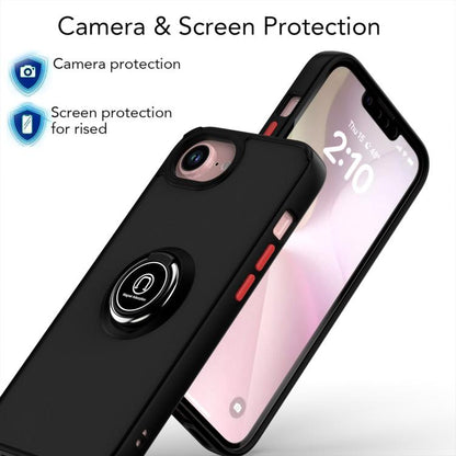 Q Shadow 1 Series TPU + PC Phone Case with Ring, For iPhone 17e / 16e, For iPhone 17 Pro Max, For iPhone 17 Pro