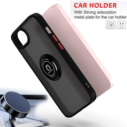Q Shadow 1 Series TPU + PC Phone Case with Ring, For iPhone 17e / 16e, For iPhone 17 Pro Max, For iPhone 17 Pro