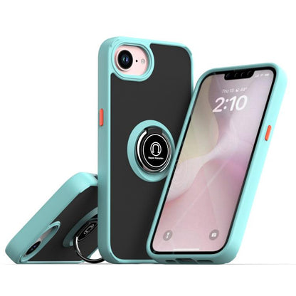 Q Shadow 1 Series TPU + PC Phone Case with Ring, For iPhone 17e / 16e, For iPhone 17 Pro Max, For iPhone 17 Pro