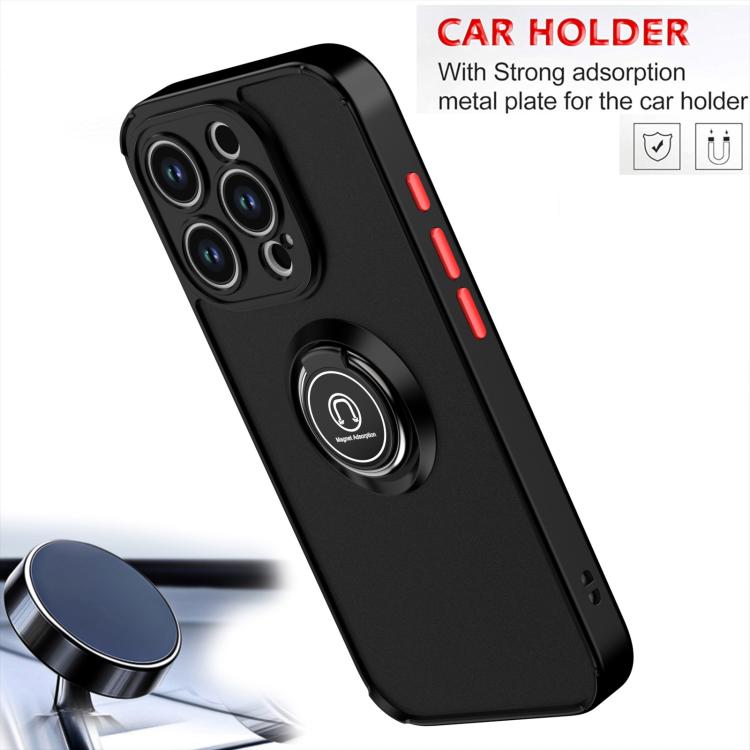 Q Shadow 1 Series TPU + PC Phone Case with Ring, For iPhone 15 Pro, For iPhone 15 Plus, For iPhone 15