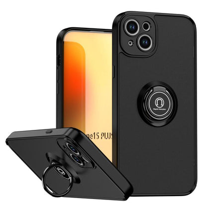 Q Shadow 1 Series TPU + PC Phone Case with Ring, For iPhone 15 Pro, For iPhone 15 Plus, For iPhone 15