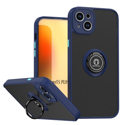 Q Shadow 1 Series TPU + PC Phone Case with Ring, For iPhone 15 Pro, For iPhone 15 Plus, For iPhone 15