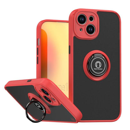 Q Shadow 1 Series TPU + PC Phone Case with Ring, For iPhone 15 Pro, For iPhone 15 Plus, For iPhone 15