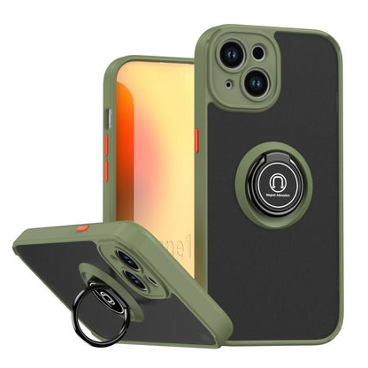 Q Shadow 1 Series TPU + PC Phone Case with Ring, For iPhone 15 Pro, For iPhone 15 Plus, For iPhone 15