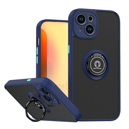 Q Shadow 1 Series TPU + PC Phone Case with Ring, For iPhone 15 Pro, For iPhone 15 Plus, For iPhone 15
