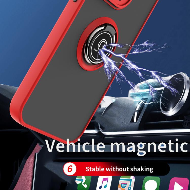 Q Shadow 1 Series TPU + PC Phone Case with Ring, For iPhone 13 Pro, For iPhone 12, For iPhone 12 Pro Max