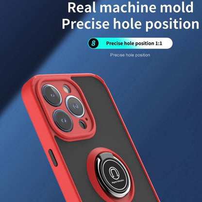 Q Shadow 1 Series TPU + PC Phone Case with Ring, For iPhone 13 Pro, For iPhone 12, For iPhone 12 Pro Max