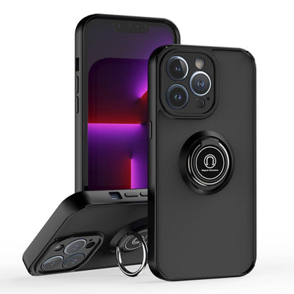 Q Shadow 1 Series TPU + PC Phone Case with Ring, For iPhone 13 Pro, For iPhone 12, For iPhone 12 Pro Max