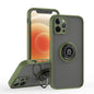 Q Shadow 1 Series TPU + PC Phone Case with Ring, For iPhone 12 Pro