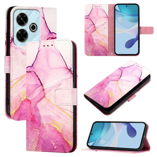 PT003 Marble Pattern Flip Leather Phone Case