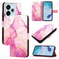 PT003 Marble Pattern Flip Leather Phone Case