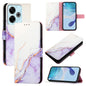 PT003 Marble Pattern Flip Leather Phone Case