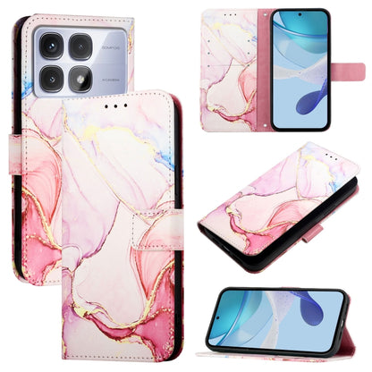 PT003 Marble Pattern Flip Leather Phone Case