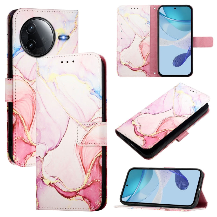 PT003 Marble Pattern Flip Leather Phone Case