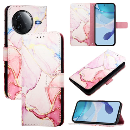 PT003 Marble Pattern Flip Leather Phone Case