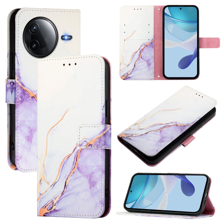 PT003 Marble Pattern Flip Leather Phone Case