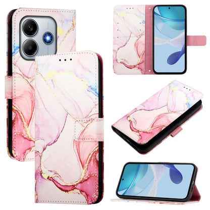 PT003 Marble Pattern Flip Leather Phone Case