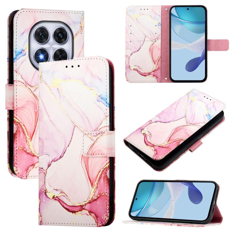PT003 Marble Pattern Flip Leather Phone Case