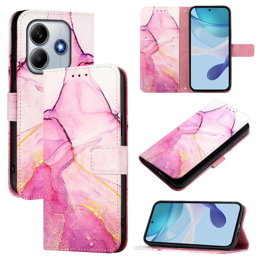 PT003 Marble Pattern Flip Leather Phone Case