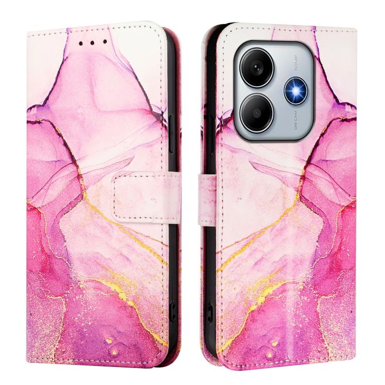PT003 Marble Pattern Flip Leather Phone Case