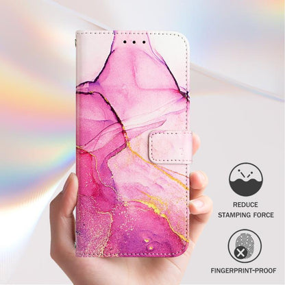 PT003 Marble Pattern Flip Leather Phone Case