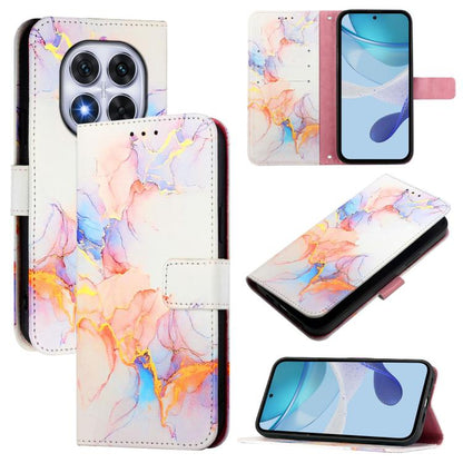 PT003 Marble Pattern Flip Leather Phone Case