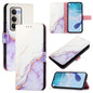 PT003 Marble Pattern Flip Leather Phone Case