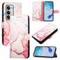 PT003 Marble Pattern Flip Leather Phone Case