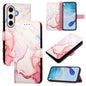 PT003 Marble Pattern Flip Leather Phone Case, For Samsung Galaxy S26 5G, For Samsung Galaxy S25 Edge 5G, For Samsung Galaxy S24 FE 5G