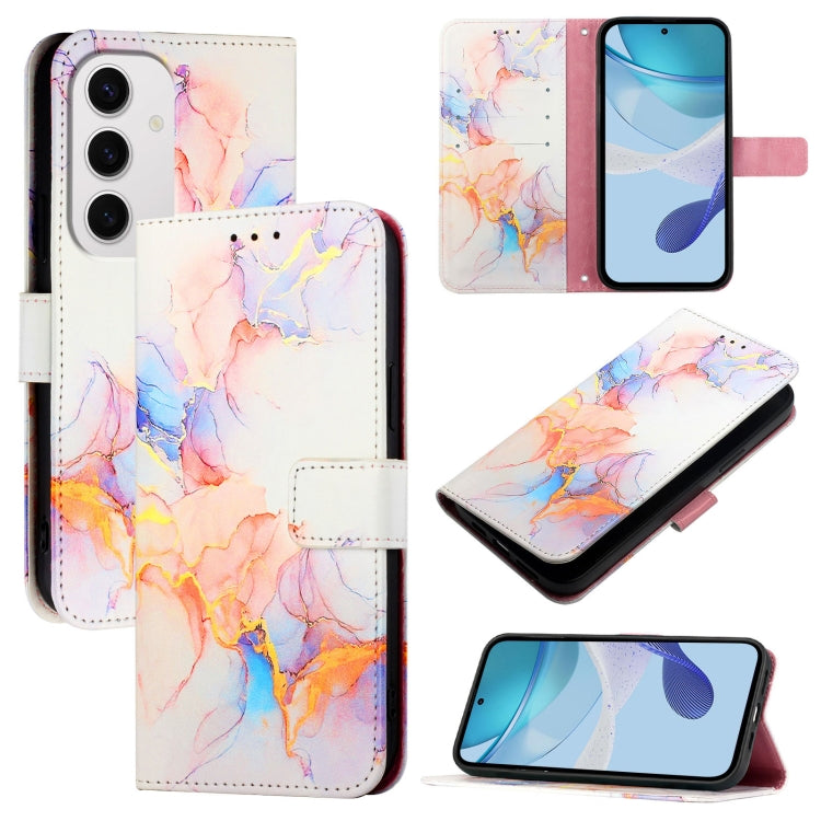 PT003 Marble Pattern Flip Leather Phone Case