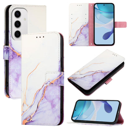 PT003 Marble Pattern Flip Leather Phone Case