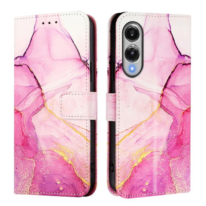 PT003 Marble Pattern Flip Leather Phone Case