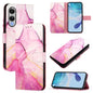 PT003 Marble Pattern Flip Leather Phone Case, For Samsung Galaxy S26 5G, For Samsung Galaxy S25 Edge 5G, For Samsung Galaxy S24 FE 5G