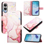 PT003 Marble Pattern Flip Leather Phone Case, For Samsung Galaxy S26 5G, For Samsung Galaxy S25 Edge 5G, For Samsung Galaxy S24 FE 5G