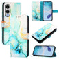 PT003 Marble Pattern Flip Leather Phone Case, For Samsung Galaxy S26 5G, For Samsung Galaxy S25 Edge 5G, For Samsung Galaxy S24 FE 5G
