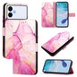 PT003 Marble Pattern Flip Leather Phone Case