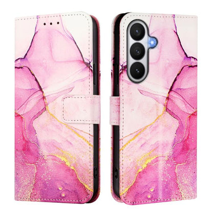 PT003 Marble Pattern Flip Leather Phone Case, For Samsung Galaxy S26 5G, For Samsung Galaxy S25 Edge 5G, For Samsung Galaxy S24 FE 5G