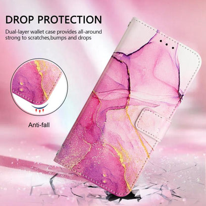 PT003 Marble Pattern Flip Leather Phone Case, For Samsung Galaxy S26 5G, For Samsung Galaxy S25 Edge 5G, For Samsung Galaxy S24 FE 5G