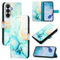 PT003 Marble Pattern Flip Leather Phone Case, For Samsung Galaxy S26 5G, For Samsung Galaxy S25 Edge 5G, For Samsung Galaxy S24 FE 5G