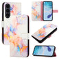 PT003 Marble Pattern Flip Leather Phone Case, For Galaxy S26 FE 5G, For Samsung Galaxy S26+ 5G, For Samsung Galaxy S26 Edge 5G, For Samsung Galaxy S26 Ultra 5G