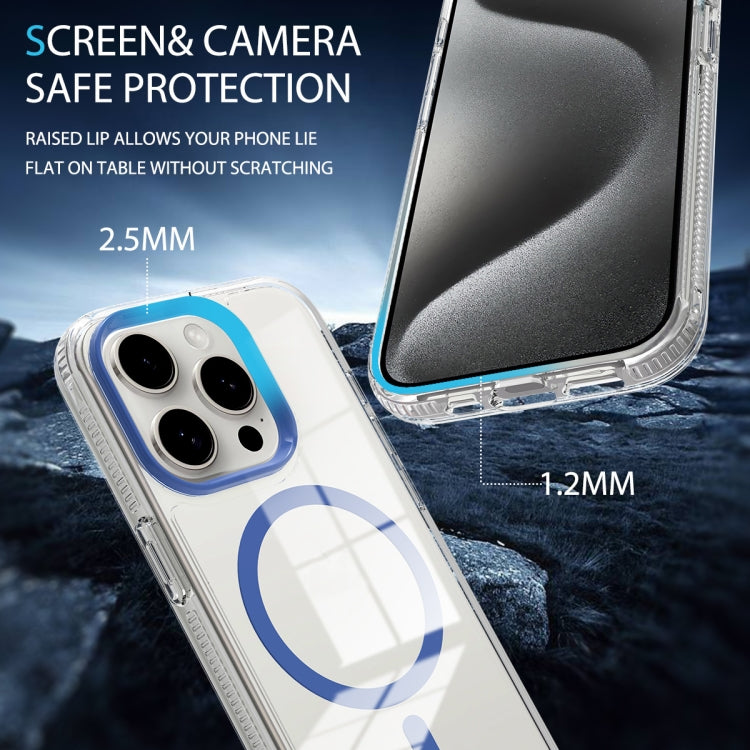 Lens Protection Frame MagSafe Phone Case, For iPhone 15 Pro Max, For iPhone 15 Pro, For iPhone 15, For iPhone 14