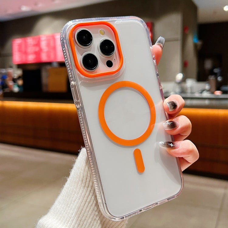 Lens Protection Frame MagSafe Phone Case, For iPhone 15 Pro Max, For iPhone 15 Pro, For iPhone 15, For iPhone 14