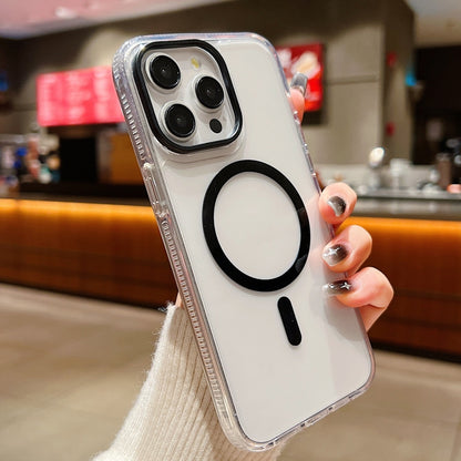 Lens Protection Frame MagSafe Phone Case, For iPhone 15 Pro Max, For iPhone 15 Pro, For iPhone 15, For iPhone 14