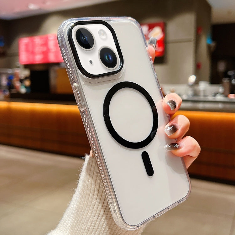 Lens Protection Frame MagSafe Phone Case, For iPhone 15 Pro Max, For iPhone 15 Pro, For iPhone 15, For iPhone 14