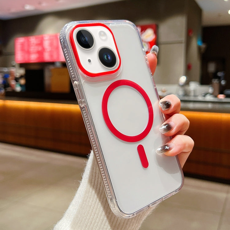 Lens Protection Frame MagSafe Phone Case, For iPhone 15 Pro Max, For iPhone 15 Pro, For iPhone 15, For iPhone 14