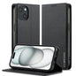 LC.IMEEKE L1 Series Frosted Fine Texture PU Phone Case, For iPhone 16, For iPhone 15, For iPhone 14 / 13, For iPhone 14 Pro