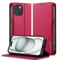 LC.IMEEKE L1 Series Frosted Fine Texture PU Phone Case, For iPhone 16, For iPhone 15, For iPhone 14 / 13, For iPhone 14 Pro