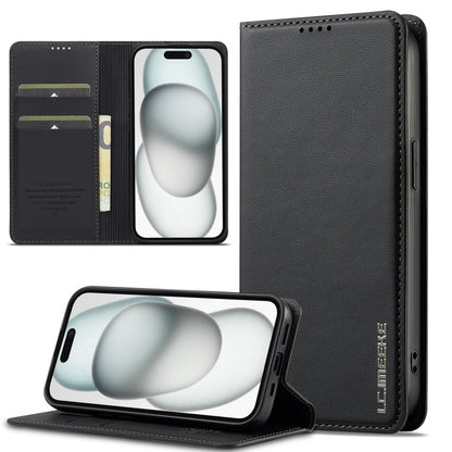 LC.IMEEKE L1 Series Frosted Fine Texture PU Phone Case, For iPhone 16, For iPhone 15, For iPhone 14 / 13, For iPhone 14 Pro