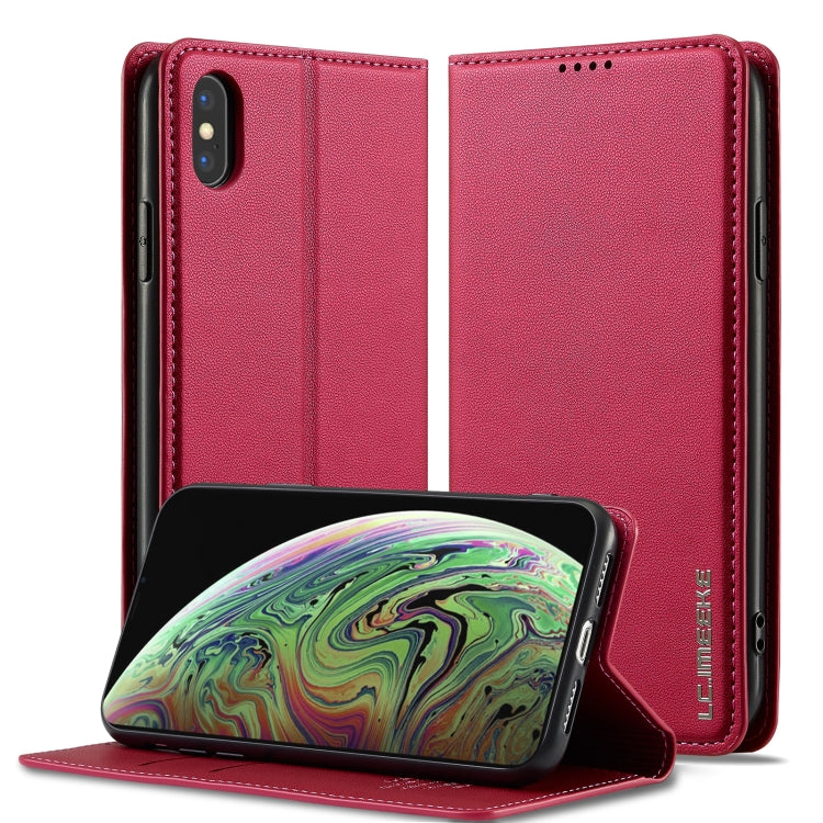 LC.IMEEKE L1 Series Frosted Fine Texture PU Phone Case, For iPhone 11 Pro Max, For iPhone 11, For iPhone 11 Pro, For iPhone X / XS