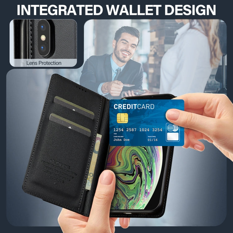 LC.IMEEKE L1 Series Frosted Fine Texture PU Phone Case